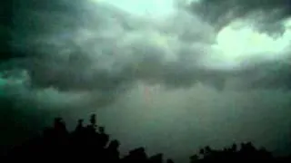 Gewitter über Berlin Reinickendorf  22.05.2011