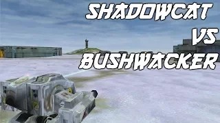 Shadow Cat vs Bushwacker Mechwarrior 4 Machinima