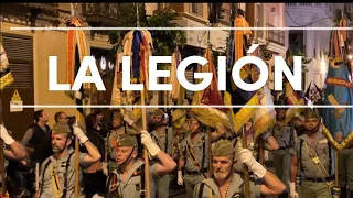 LA LEGIÓN en #malaga cantando "EL NOVIO DE LA MUERTE" acompañando al Cristo de “MENA”