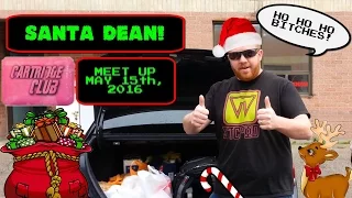 SANTA DEAN! - (AN UNWRAPPING VIDEO) #CartridgeClub GTA Meetup, Sunday May 15th, 2016