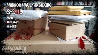 Horror Movie Haul and Unboxing: 3/3/19 | Severin, 88 Films, Unearthed Films and more!