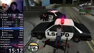 Grand Theft Auto: San Andreas Any% MDvMM Speedrun in 3:08:09