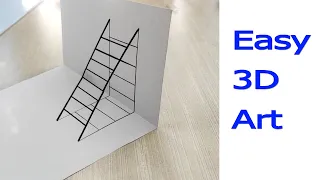 3D Ladder drawing in 2 Minutes