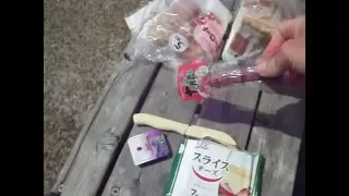 bikepacking Japan. food for self catering cycle touring