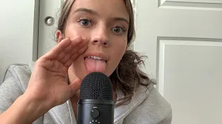 ASMR| TONGUE FLUTTERING (mouth sounds)