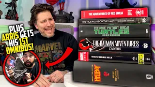 Monster-Sized OMNIBUS HAUL! Batman Adventures | Hellboy | TMNT | ft. Arris from @variant