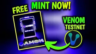 Guide for QAMON Venom Testnet | Mint Free NFT Qamon Now!! | Venom Testnet Tutorial - Qamon