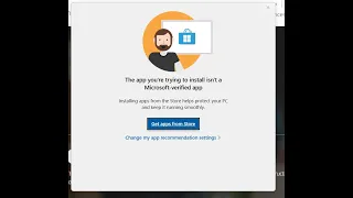 How to Fix Windows 11 Home Issue -The app you are trying to install isn't a Microsoft-verified app