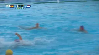 Spain vs Netherlands - Euro Junior Waterpolo Champ. 2022 - Preliminary