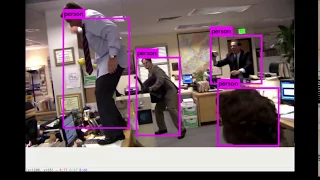 Real Time Object Detection via Darknet-Yolo | Office Parkour