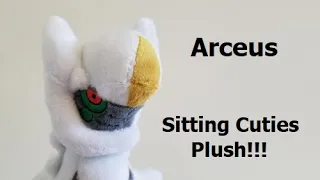Pokémon Center Arceus Sitting Cuties Plush
