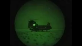 CH47 Chinook Night Mission Op Falconer 2003