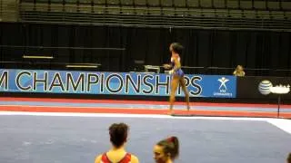 Gabrielle Douglas - Floor Exercise - 2012 Kellogg's Pacific Rim Championships Podium Training