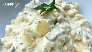 Kartoffelsalat mit Mayonnaise! Schnell und einfach selber machen! Cremig und leckeres Rezept!