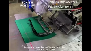 Automatic Laser Pocket Welting Machine