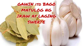 GAWIN ITO BAGO MATULOG NG IKAW AY LAGING SWERTE-APPLE PAGUIO7