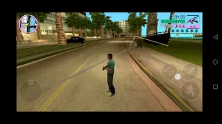 GTA vice city / C mission / Acquire the piece of military hardware that is being taken through town.