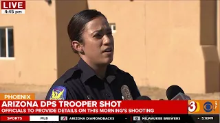 LIVE: Arizona DPS Trooper shot news conference