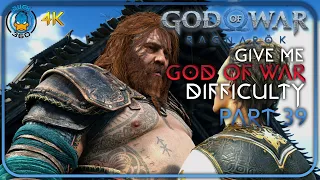 God of War Difficulty | GoW Ragnarok Walkthrough 39 | PS5 4K Quality Mode