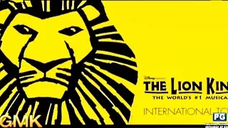 The Lion King: The world's #1 musical international tour