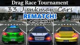 The Rematch! Junkman Cars Drag Race Tournament | NFS MW 2005