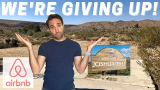 Joshua Tree Airbnb: Why we STOPPED Building (4 reasons)!