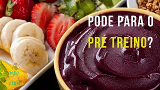 VOCÊ COME AÇAÍ ANTES DE CORRER? ENTÃO PRECISA VER ISSO!