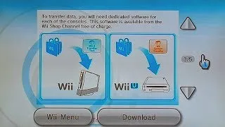 Nintendo Wii System Transfer to Wii U