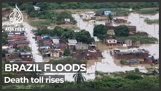 Death toll rises from Brazil floods as search continues