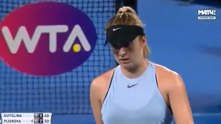 Элина СВИТОЛИНА вышла в финал Брисбена, обыграв Плишкову! 2018 Svitolina v Pliskova