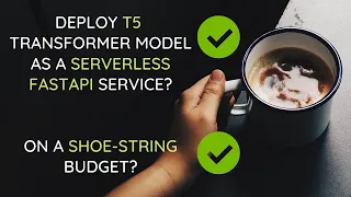 Deploy T5 transformer model as a serverless FastAPI service on Google Cloud Run