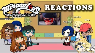 MIRACULOUS CHARACTERS REACT -  THEME SONG ( PART - 2 )
