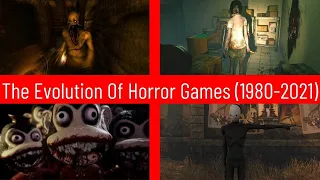 The Evolution Of Horror Games (From 1980 - 2021)