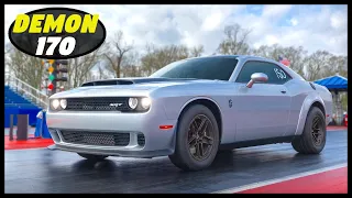 THE DEMON RETURNS…2023 Dodge Challenger SRT Demon 170 -- (1,025 HORSEPOWER on E85!)