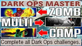 HOW to GET *DARK OPS GRAND MASTER* / *TRIPLE DARK OPS MASTER* ALL Dark ops MASTERS in cold war!