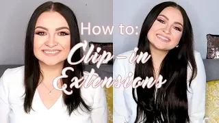 Clip In Extensions richtig einsetzen - so einfach gehts!