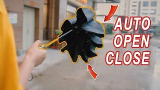 Automatic Umbrella | Auto Open and Close|Buy at Banggood