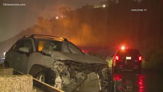 Heavy rain pummels California