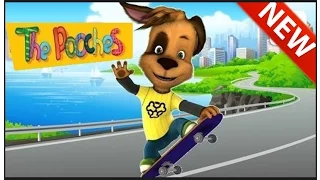 The Pooches (Barboskins) New episodes 2017 cartoon game Skateboard 2 seriya in the forest to look