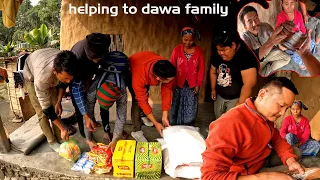 Helping to Dawa Family ! Helping Hand Nepal ! Team Ex Romeo Bagjhoda