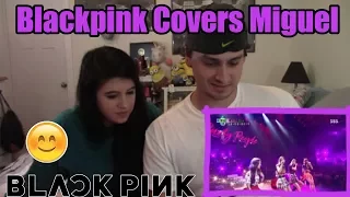 "BLACKPINK - 'SURE THING (Miguel)' COVER 0812 SBS PARTY PEOPLE" | COUPLE'S REACTION