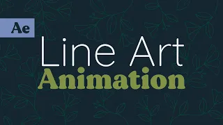 Create a Line Art Animation in Adobe After Effects