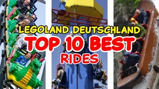 Top 10 rides at Legoland Deutschland - Günzburg, Germany | 2022