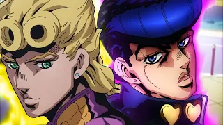 Josuke moments with Giorno's Theme and vice versa