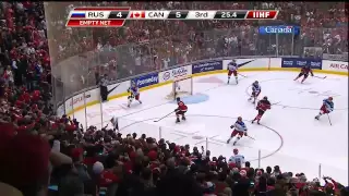 Canada vs Russa 2015 WJC Final. Last 1:39 of game. Canada Holds On