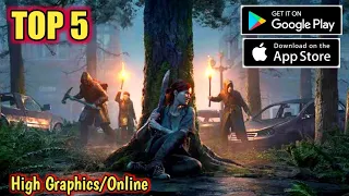 Top 5 Online ZOMBIE Games for Android of 2022 | High Graphics | Best Zombie Games on Android