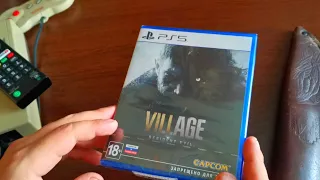 Resident Evil Village PS5 распаковка