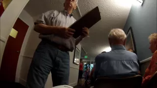 Elderly Man In Charge Flips Out at HOA Meeting