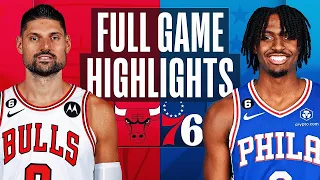 Chicago Bulls vs. Philadelphia 76ers Full Game Highlights | Jan 6 | 2022-2023 NBA Season