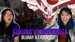 SUKUNA VS MAHORAGA REACTION! BLURAY & EXTENDED VERSION! | THIS IS ABSOLUTELY INSANE!?